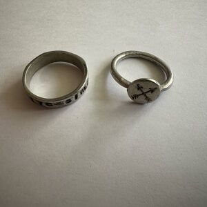 Vintage Silver Rings with Unique Designs